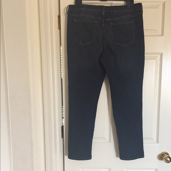 NWOT Old Navy dark denim bootcut jeans 16 short - Picture 3 of 14